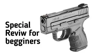 HS9 3.0 G2 sub compact 9mm pistol, small package offers big capacity #popular #foryou