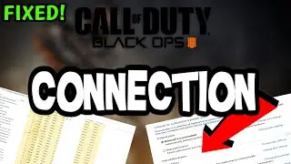 How To LOWER PING & Fix Server/Connection in Black Ops 4