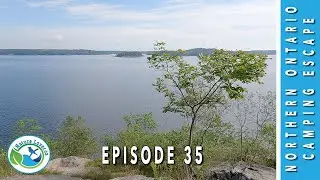 Hiking Killbear's Lookout Point Trail - 2021 Northern Ontario Camping Escape - Ep 35