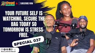 Your Future self is watching, secure the bag today so tomorrow is stress-free.