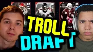 THIS DUDE CANT BE SERIOUS (TROLL DRAFT) - MADDEN 17 DRAFT CHAMPIONS