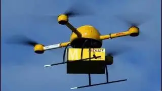 Commercial Drone Delivery - Ups Test Drone for Urgent Commercial Delivery
