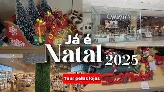 Tour pelas lojas decoração de Natal!
