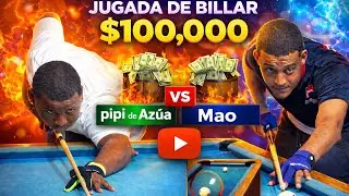 Pipi de Azúa vs Mao - 5 boca a una - race to 13