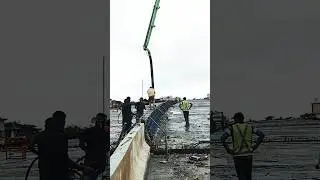 Median Crash Barrier Casting for Porvorim Elevated Highway project Goa