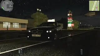 Мини Дрифт BMW M5 E60 в City Car Driving под музыку(Прикол)