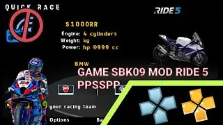 Game SBK09 MOD RIDE 5 PPSSPP🏍