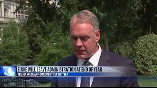 Ryan Zinke to step down as Interior Secretary