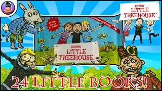 COLES LITTLE TREEHOUSE Mystery Mini Books Collectibles | RARE book opened!!