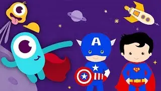 Thor VS Hulk Learning Colors for Kids | Superhero Justice League Babies - Aquaman, Batman, Superman