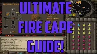 Pure Fire Cape Guide - Pot Up Son | Oldschool RuneScape 2007 - Luring Techniques + Jad Sounds