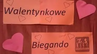 Walentynkowe Biegando w ZS Głuchołazy 2019/2020
