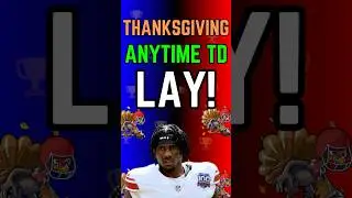 Thanksgiving ANYTIME TD LAY 🏈 #nfl #nflfootball #nflpicks #thanksgivingday
