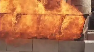 Keeping your family safe; furniture fire test