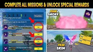 How to Get PINK SMOKE in PUBG/BGMI | Themed Appearance Rewards Exlained | AYEZA YT