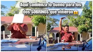 Terminamos de instalar el STARLINK para mis SOBRINOS hoy conocerán donde viven los 2