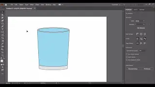 Simple Vector Glass | Adobe Illustrator