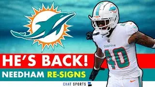 HE&rsquo;S BACK! Nik Needham Re-Signing With Dolphins In NFL Free Agency | Dolphins News Alert