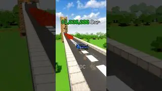 $1 vs $1,000,000 Car