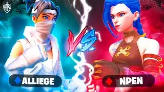 NAE vs NAW (Npen vs Alliege Fortnite 1v1)