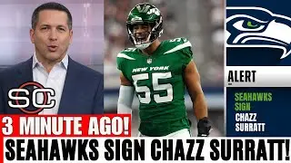 🚨URGENT! JUST HAPPENED! SEAHAWKS SIGN STAR CHAZZ SURRATT! CAN CELEBRATES! SEATTLE SEAHAWKS NEWS!