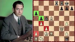 Marshallův slavn&yacute; gambit &ndash; a Capablancův ledov&yacute; proti&uacute;tok (New York 1918)