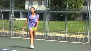 EMPIRE Tennis Academy: Darya Kasatkina's hard work before the hard court season in L4T