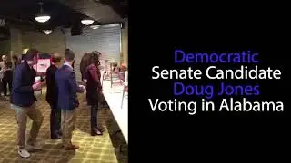 Doug Jones voting in senate race