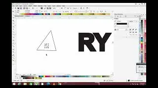 how to create ARY News logo  in corel draw