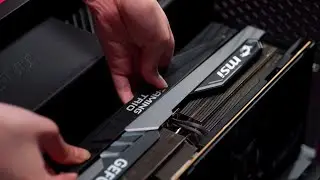 GeForce RTX&trade; 40 GAMING X TRIO Series Graphics Card Support Bracket Installation | MSI