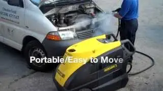 Steam Clean More That Just A Car Demo With Morclean's VapourSteam 350X