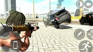 Franklin Vs police war 😱🔫 Indian bike driving 3D 