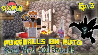 Automated Anvils! Tons of Pok&eacute;mon Caught | Minecraft Pixelmon Catch &rsquo;Em All Challenge Ep 3