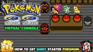 How to HUNT Shiny Starter Pokemon in Pokemon Gold & Silver on 3DS Virtual Console!