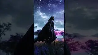 Starknight.                      #darkfantasy #light #epic #guts #vfx #fyp #knight #stars #landscape