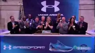 NYSE Super Bell Week to Super Bowl XLVIII -- Under Armour Introduces Speedform Apollo Running Shoe