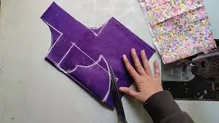 Boat Neck Blouse Design Cutting andStitching | Designer Blouse Design Simple and Easy Blouse Back