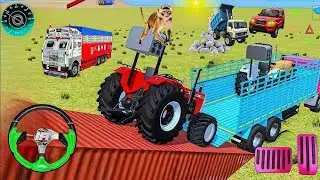 Drive JCB and Unloading Stone From Dumper in Game🔥#jcb #tractor #dumper #truck #new #gamingvideos