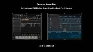AC Instruments - German Accordion (for Steinberg's FREE Halion Sonic SE and the Logic Pro X Sampler)