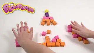 ORB Flowtonia Birthday Party! | DIY Satisfying Fun Kids Craft Flowtonia Cubes with an Icecube Tray!