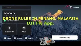 Drone Rules in Penang, Malaysia: What the DJI Fly App Tells You! 🚁📱📜