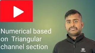 Numerical based on Most economical Trapezoidal channel section/POU