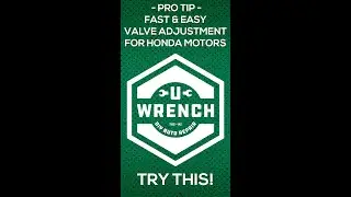 Fast/Easy valve adjustment for all Honda Motors | Pro Tip