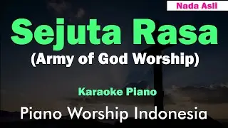 Sejuta Rasa - Army of God Worship (Karaoke Piano Original Key) Nada Asli