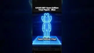 KAWS BFF Open Edition Vinyl Figure - Blue