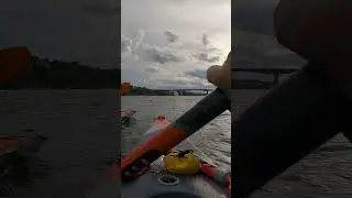 Communication radio test during exercise for safety paddlers - Itiwit X500, sea kayaks, SUP