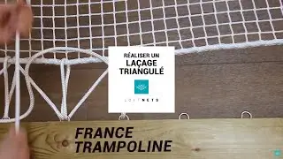 Tuto : R&eacute;alisez un La&ccedil;age triangul&eacute; / triangulated lacing - LoftNets