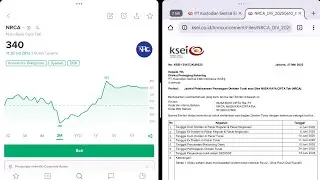 #Dividend NRCA 6,5% 🤩 CumDate 4 Juni 2025 #dividendshare