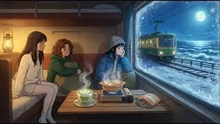 A Cozy Little Home on a Winter Train | A Dreamy Journey With Friends&mdash;Reunited at Last |  Ghibli ASMR