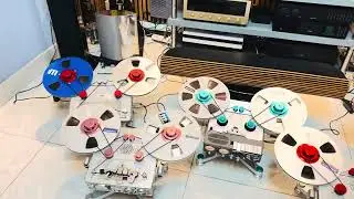 Nagra vs Uher with Adapter Reel 10inch